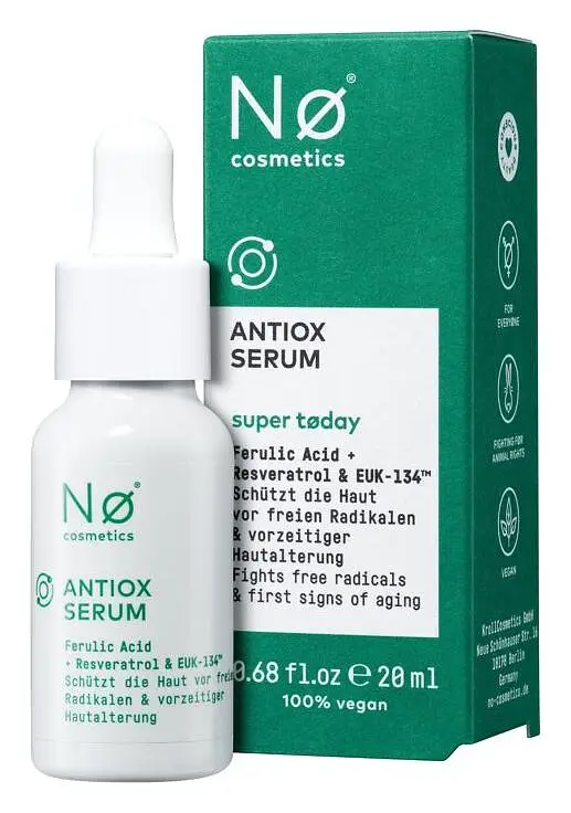 Nø Cosmetics Antiox Serum Super Tøday