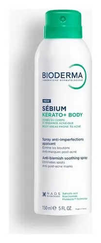 Bioderma Sébium Kerato+ Body Anti-Blemish Soothing Spray