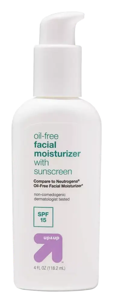 up&up Oil-Free Facial Moisturizer With Sunscreen SPF15