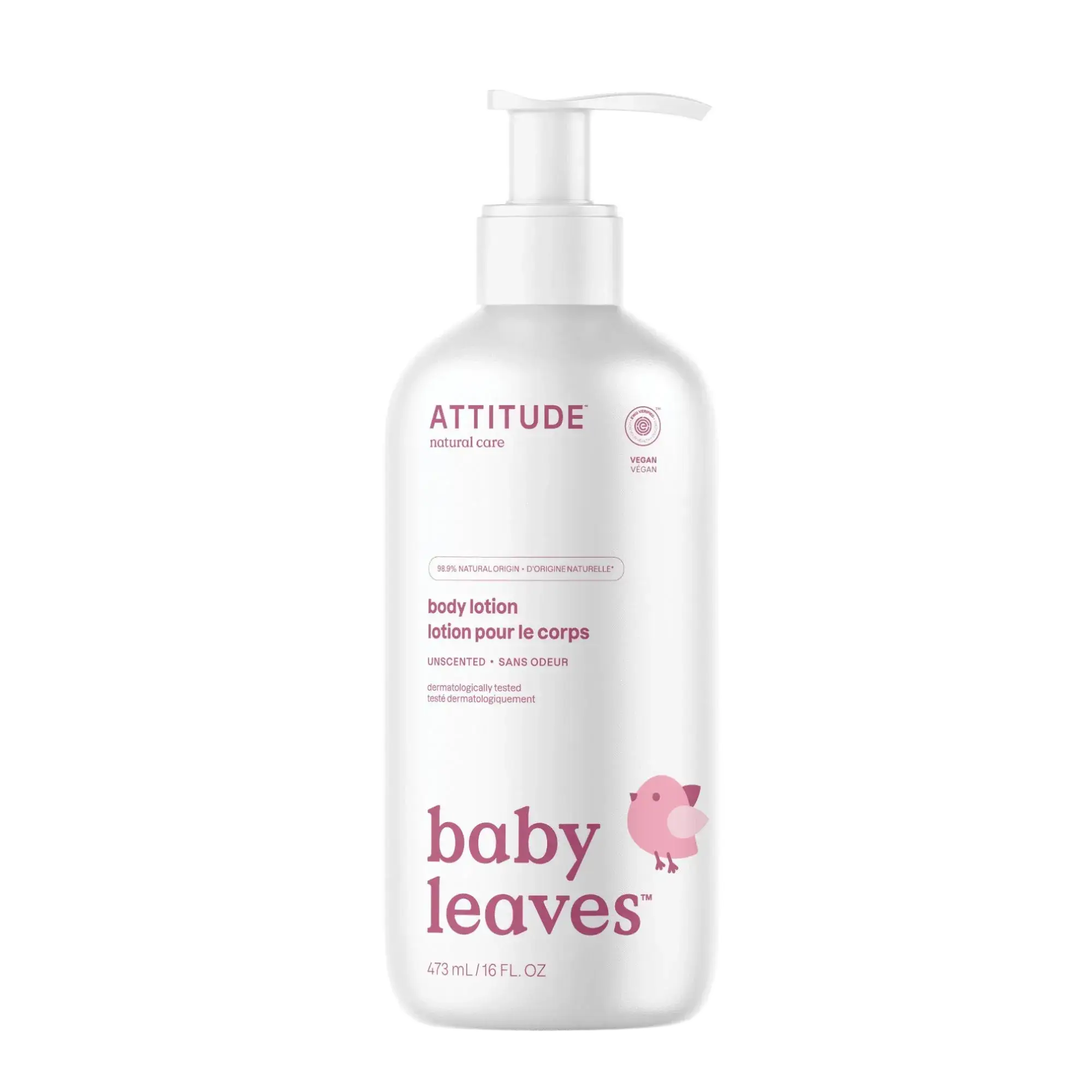 ATTITUDE Baby Leaves Body Lotion Unscented
