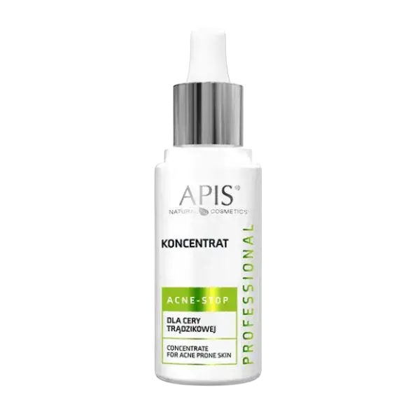 APIS Natural Cosmetics Acne-Stop Koncentrat Dla Cery Trądzikowej