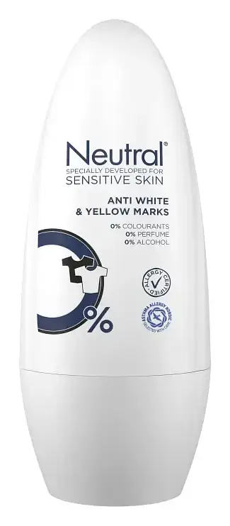 Neutral Roll-On Deodorant Anti White & Yellow Marks