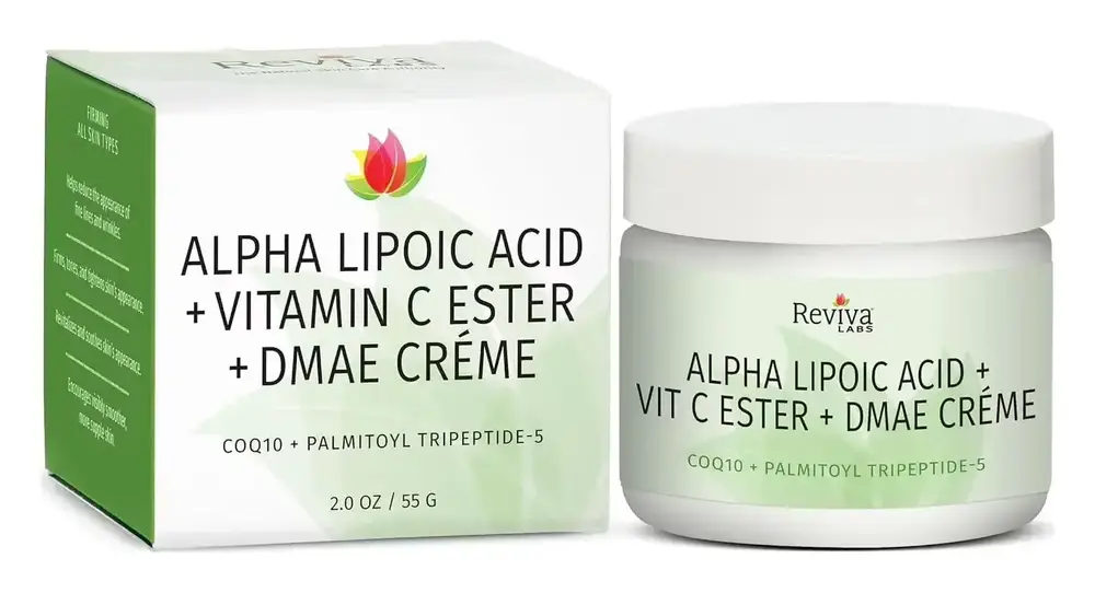Reviva Labs Alpha Lipoic Acid + Vitamin C Ester + DMAE Créme