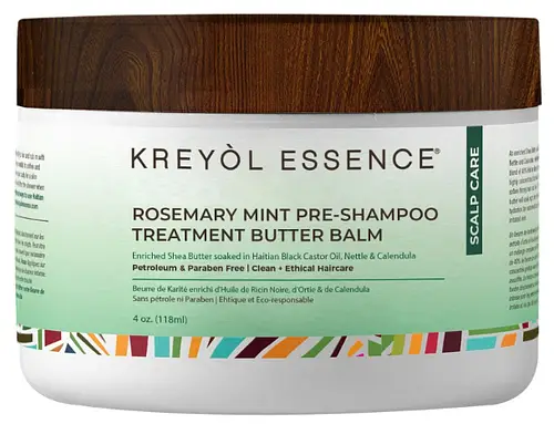 Kreyòl Essence Rosemary Mint Pre-Shampoo Treatment Butter Balm