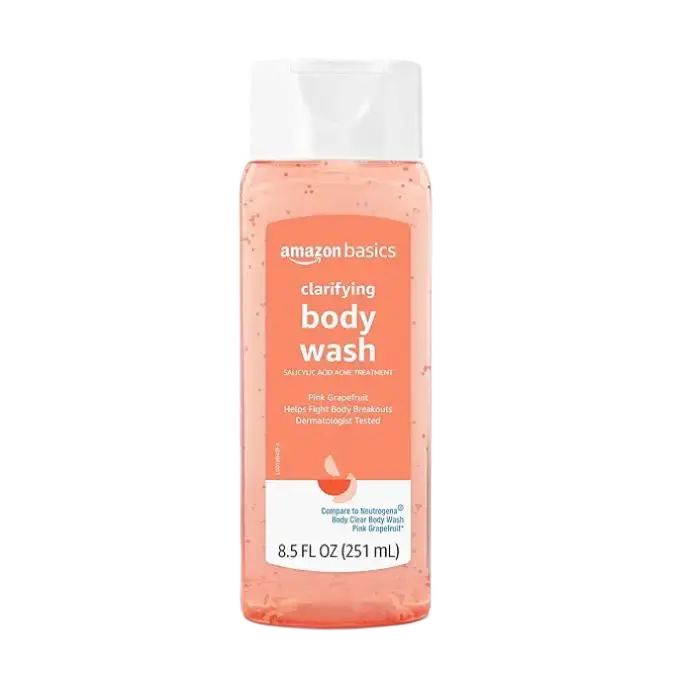 Amazon Basics Clarifying Body Wash Pink Grapefruit
