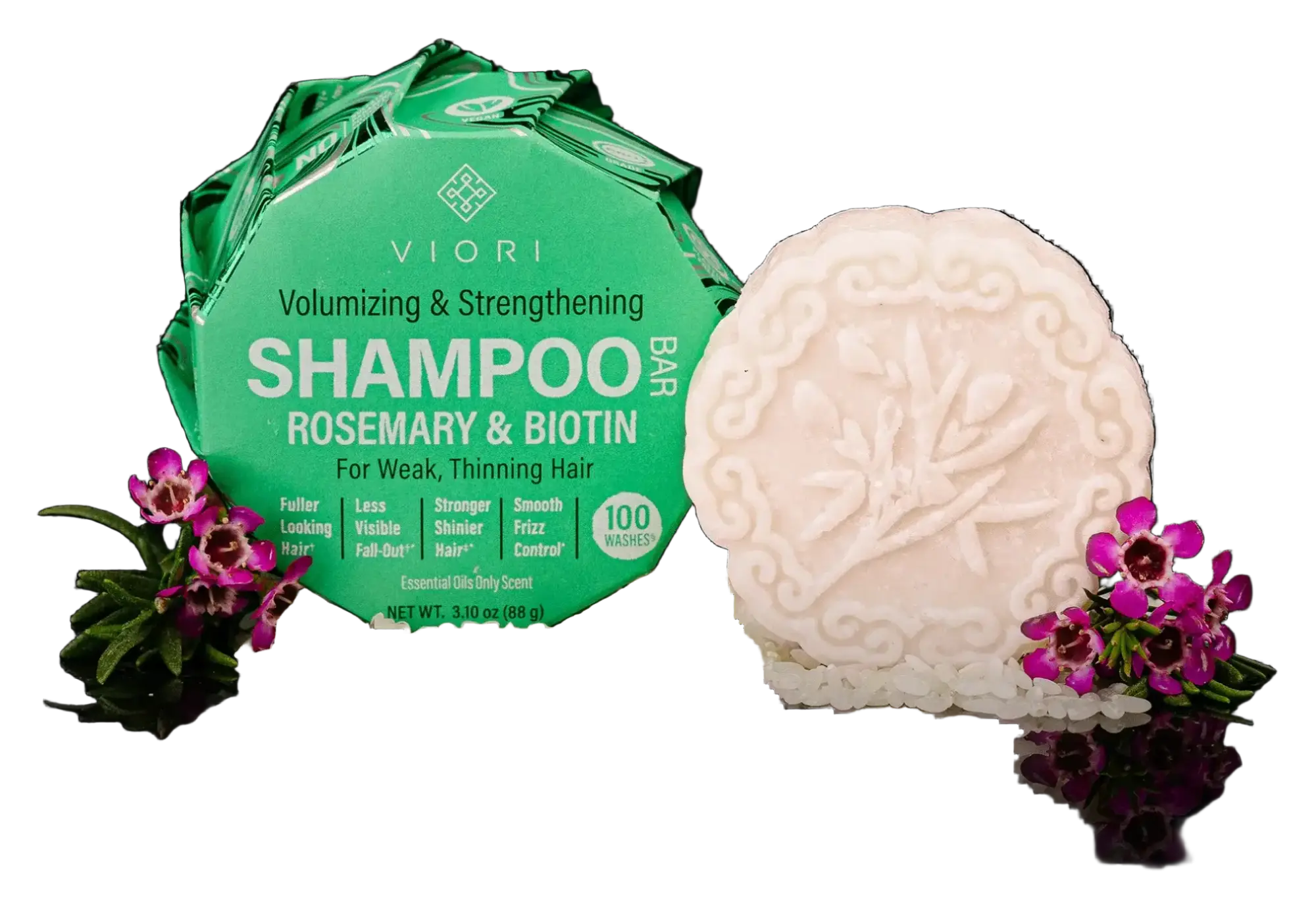 Viori Rosemary & Biotin Volumizing & Strengthening Shampoo Bar