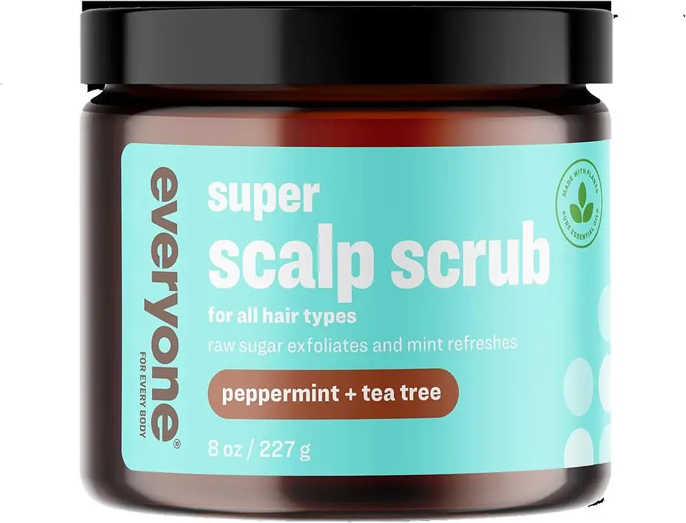Everyone Super Scalp Scrub Peppermint Tea Tree