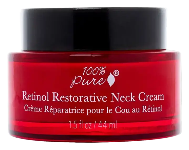 100% Pure Retinol Restorative Neck Cream