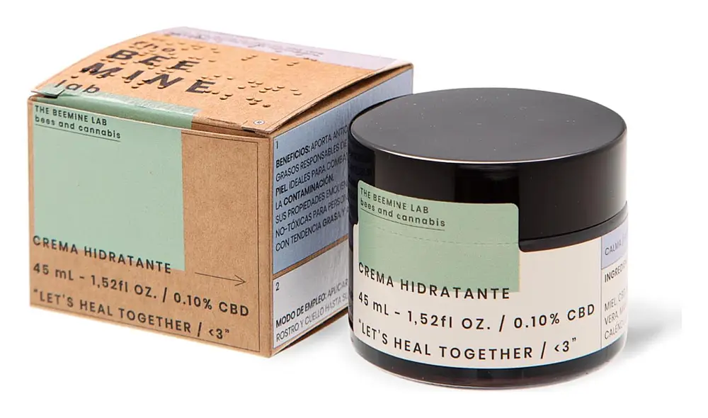 The Beemine Lab CBD Hydrating Facial Cream