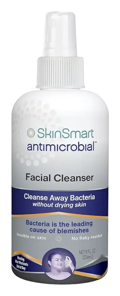SkinSmart Antimicrobial Facial Cleanser for Acne