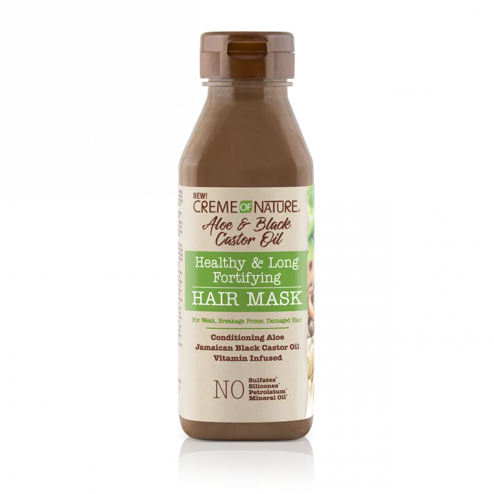 Creme of Nature Aloe & Black Castor Oil Healthy & Long Fortifying Hair Mask