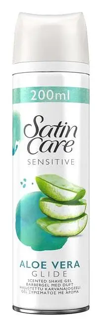 Gillette Satin Care Sensitive Skin Shave Gel