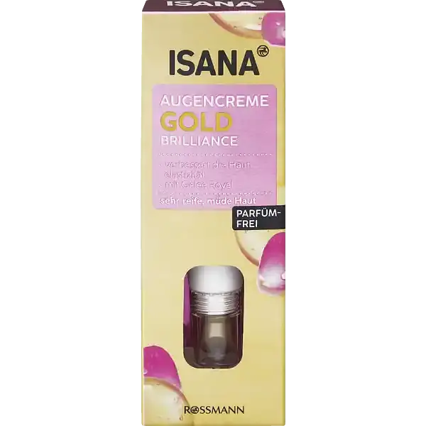 ISANA Gold Brilliance Augencreme