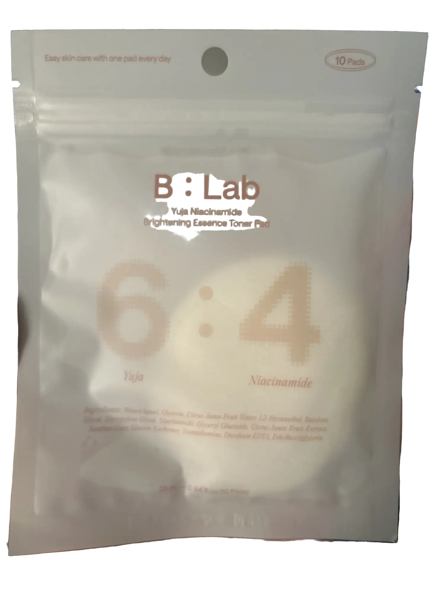 B.LAB Essence Toner Pad Yuja Niacinamide Brightening