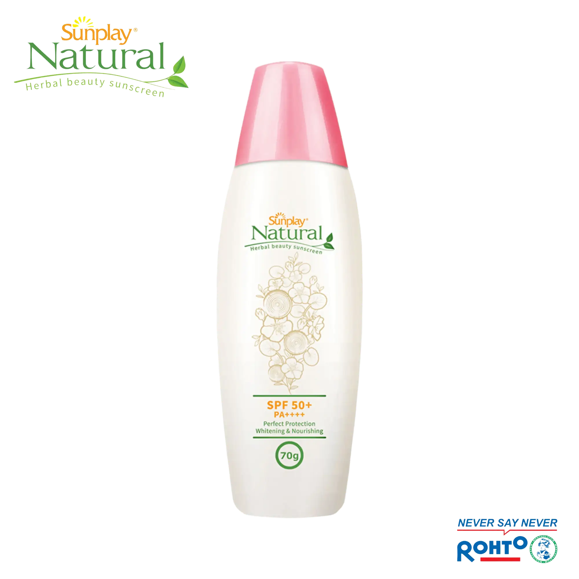 Sunplay Natural Herbal Beauty Sunscreen SPF 50+ PA++++