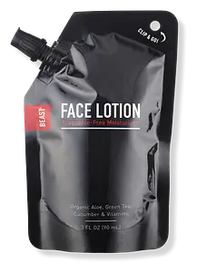 Beast Travel Size Face Lotion Pouch