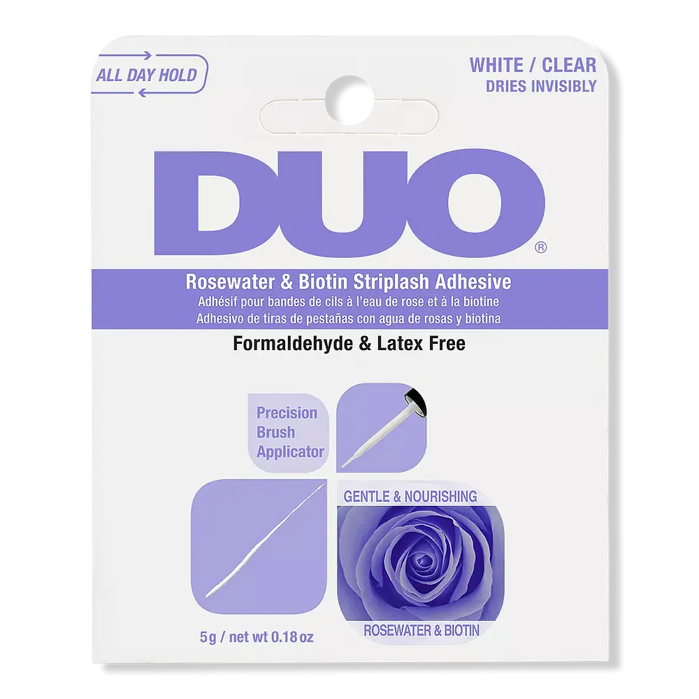 Ardell Duo Rosewater & Biotin Striplash Adhesive Clear