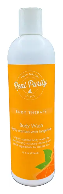 Real Purity Body Wash Tangerine