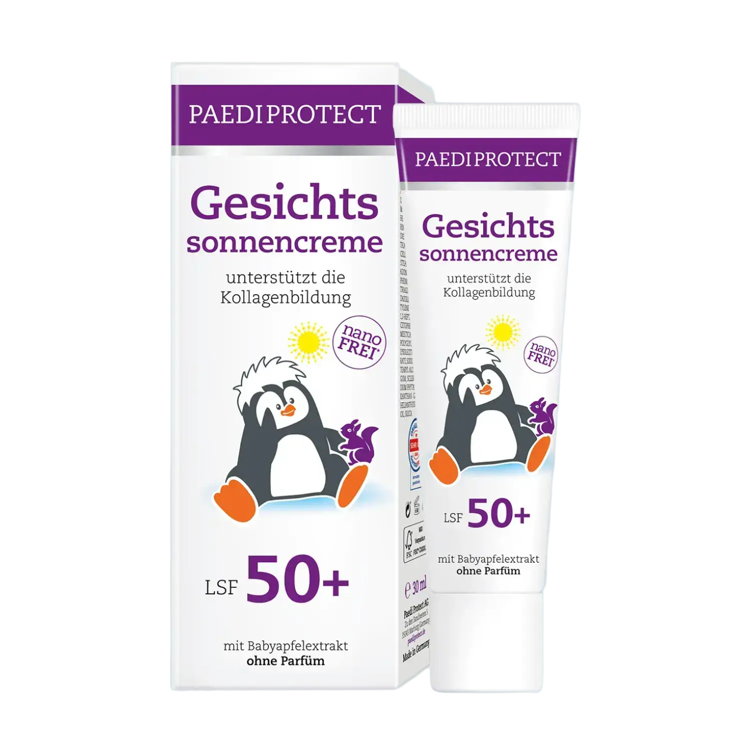 Paedi Protect Gesichtssonnencreme SPF 50+