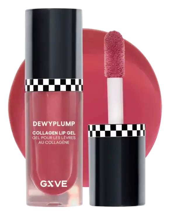 GXVE Beauty Dewyplump Collagen Lip Gel Hibiscus