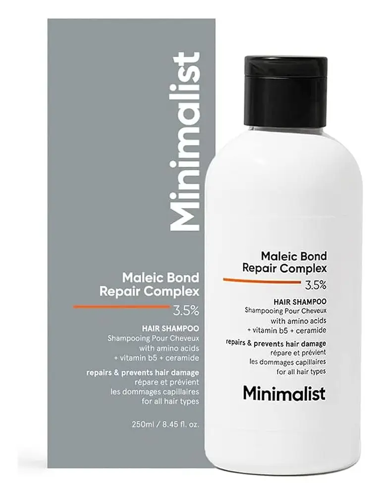 Minimalist Maleic Bond Repair Complex Hair Treatment Shampoo