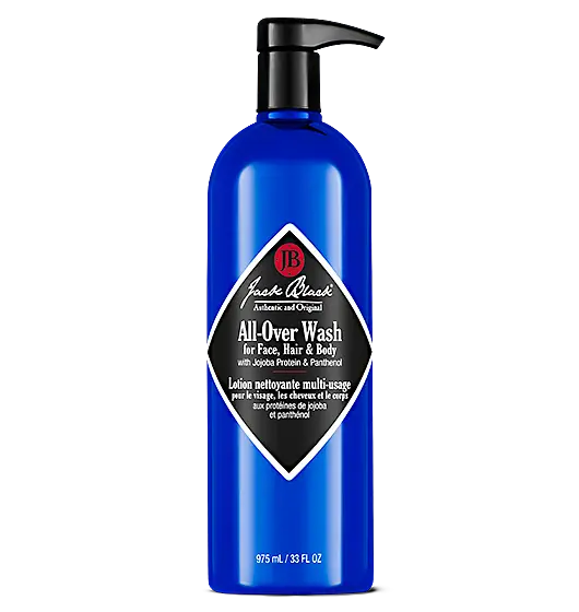 Jack Black All-Over Wash for Face, Hair, & Body