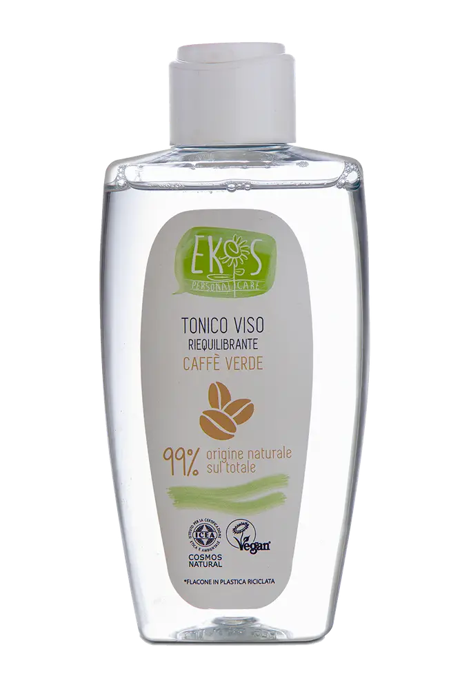 Ekos Tonico Viso Riequilibrante Caffè Verde