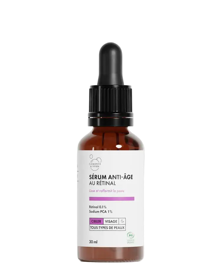 Clemence & Vivien Sérum Anti-Âge Au Rétinal