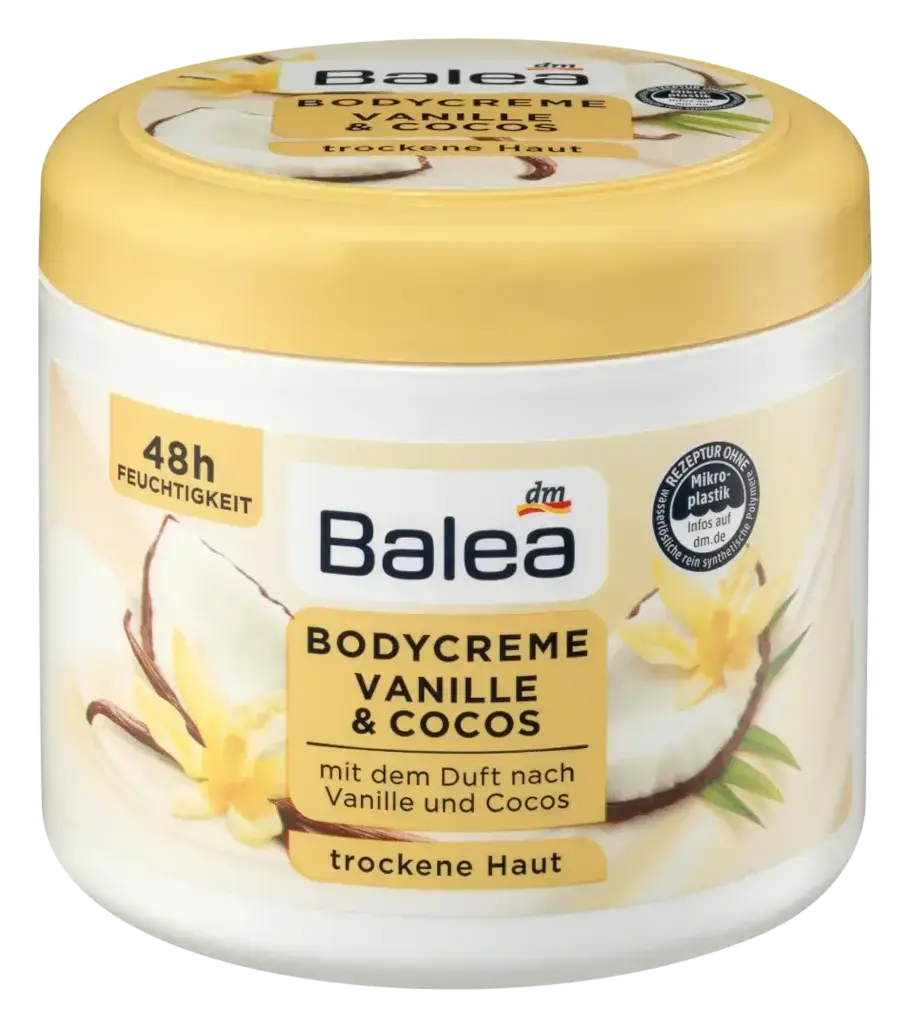Balea Body Cream Vanilla & Coconut