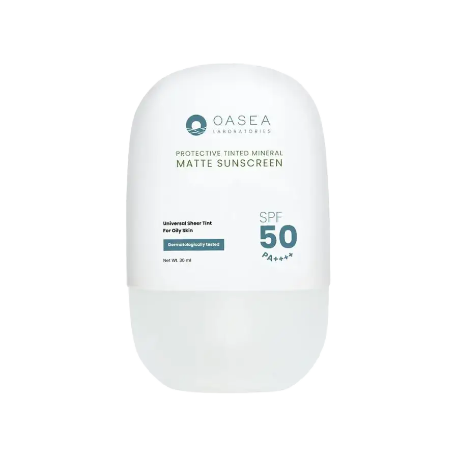 Oasea Protective Tinted Mineral Matte Sunscreen SPF 50 PA++++