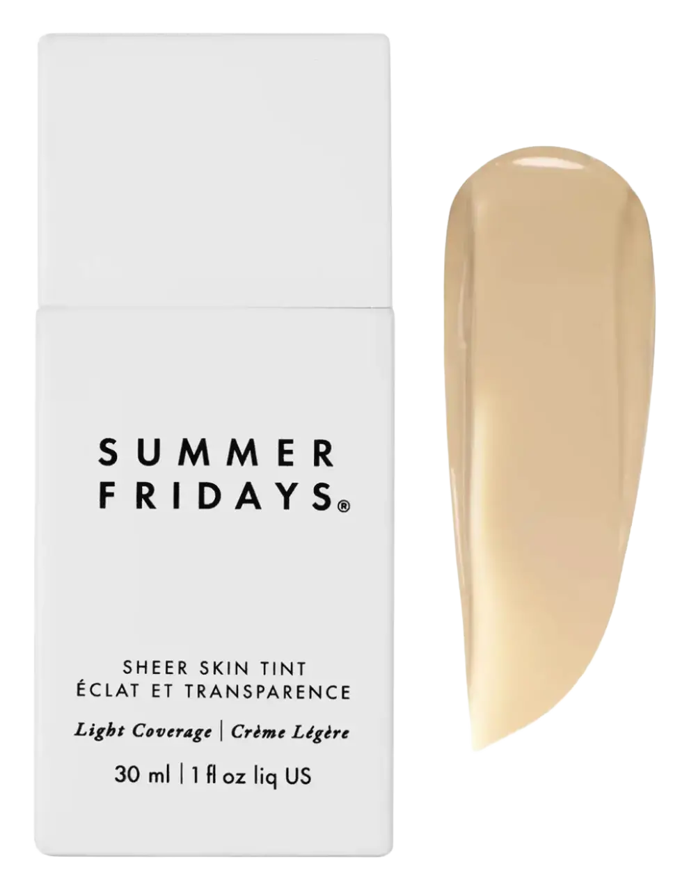 Summer Fridays Sheer Skin Tint Shade: 1