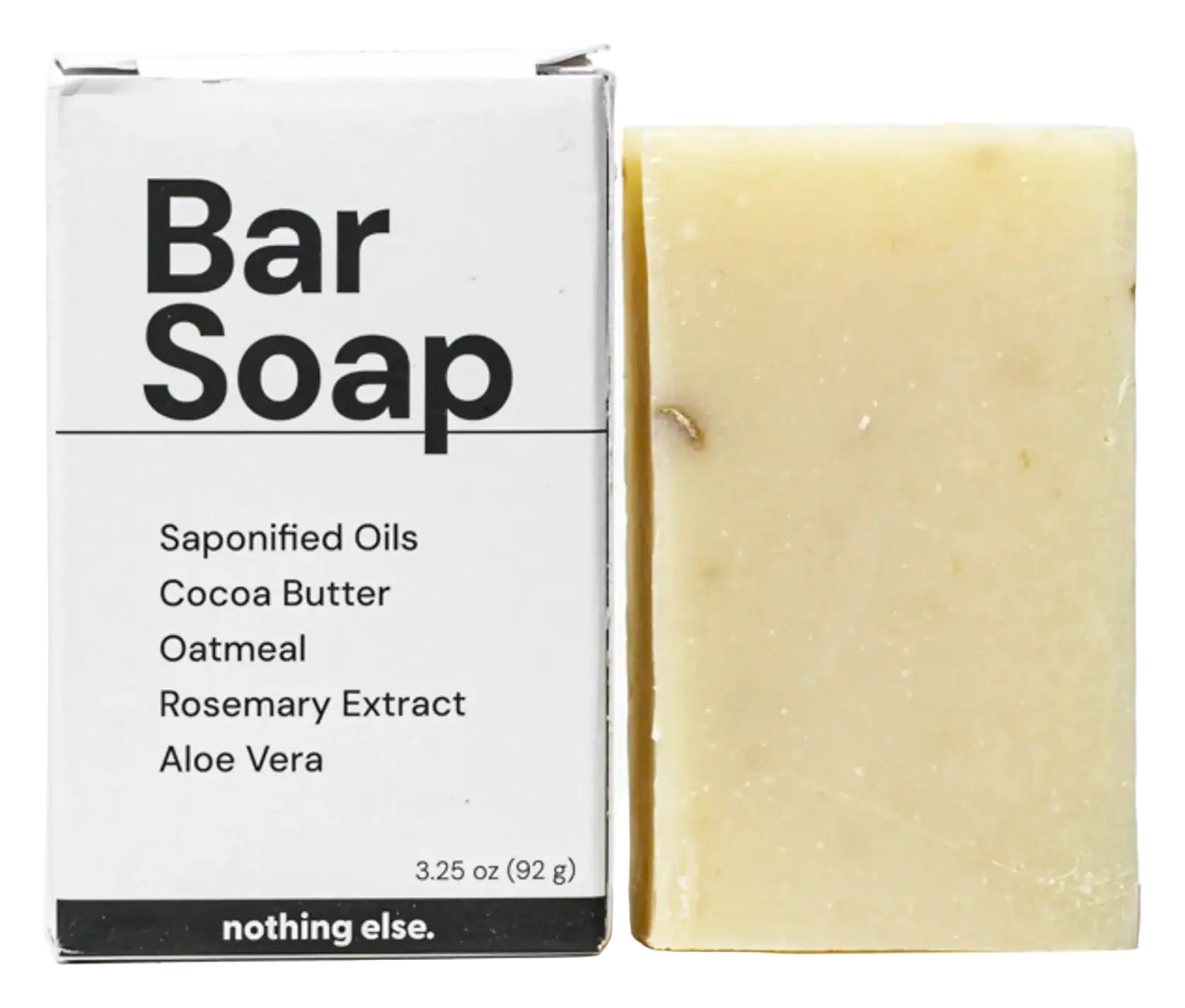 nothing else. Bar Soap