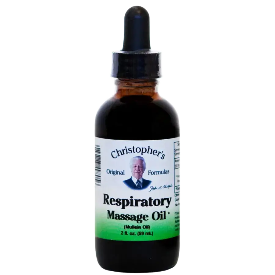 Christopher's Original Formulas Massage Oil Respiratory