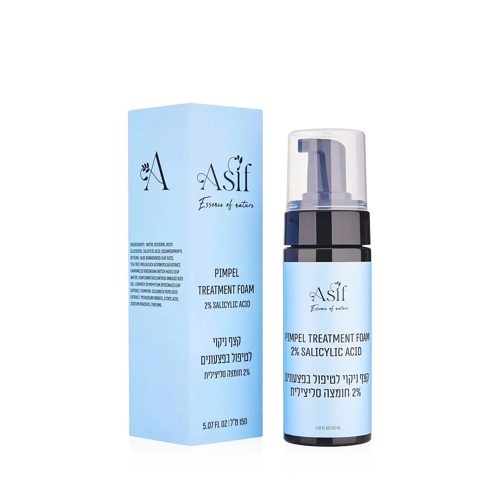 Asif 2% Salicylic Acid Pimpel Treatment Foam