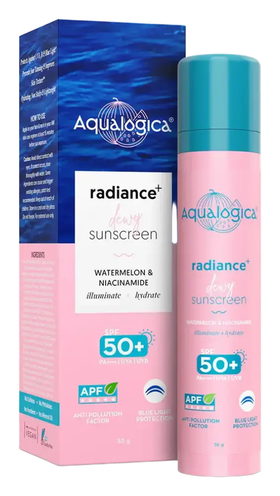 Aqualogica Radiance+ Dewy Sunscreen  SPF 50+ PA+++