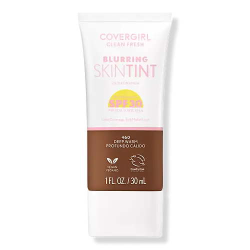 Covergirl Clean Fresh Blurring Skin Tint SPF 30 460 Deep Warm
