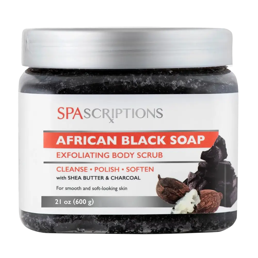 Spascriptions African Black Soap Exfoliating Body Scrub