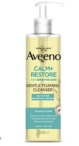 Aveeno Calm+ Restore Gentle Foaming Cleanser