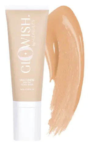 Huda Beauty GloWish Multidew Skin Tint Foundation Fair Light