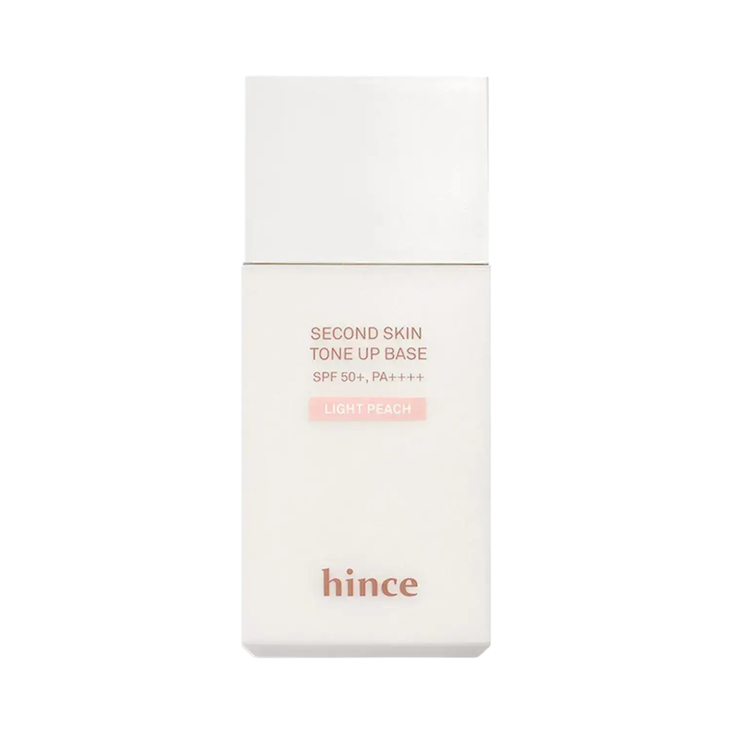 hince Second Skin Tone Up Base SPF 50+ Light Peach