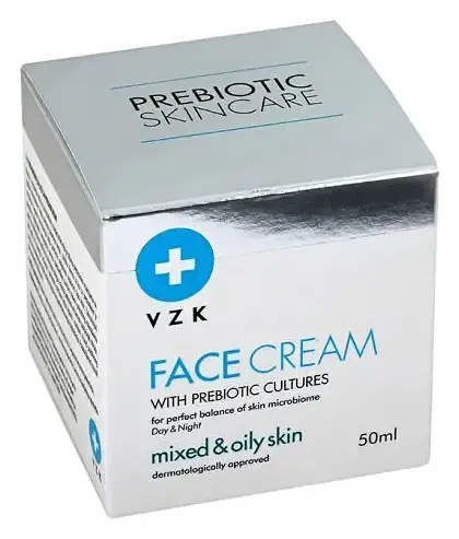 VZK Prebiotic Face Cream for Oily and Combination Skin