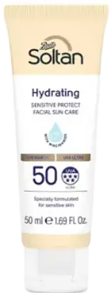 Boots Soltan Hydrating Sensitive Protect Facial Sun Care Cream SPF 50