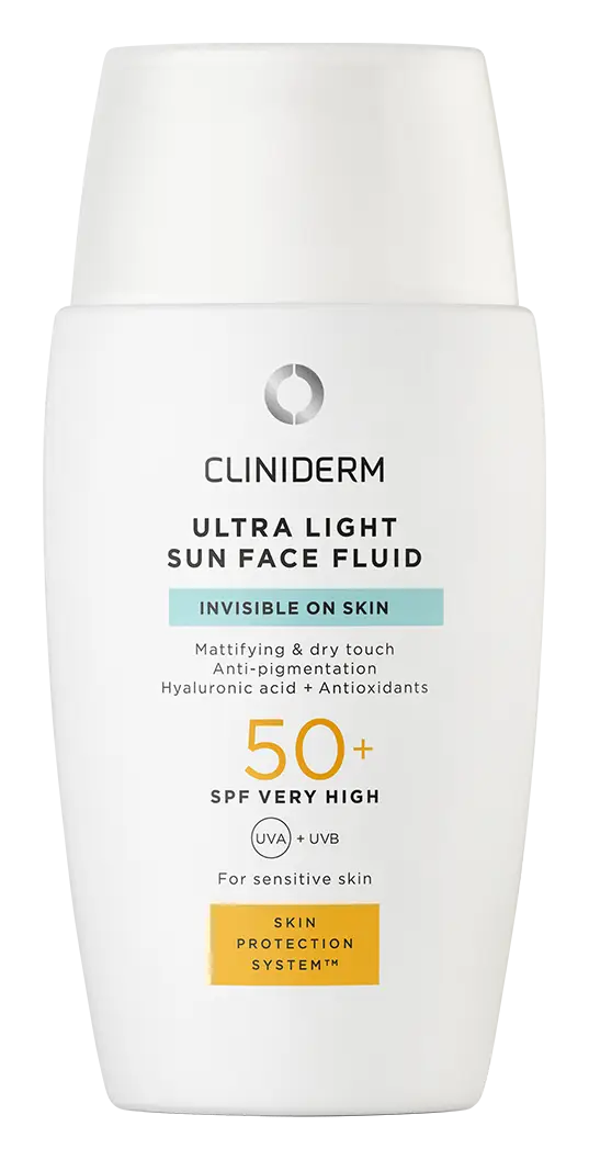 Cliniderm Ultra Light Sun Face Fluid SPF 50+