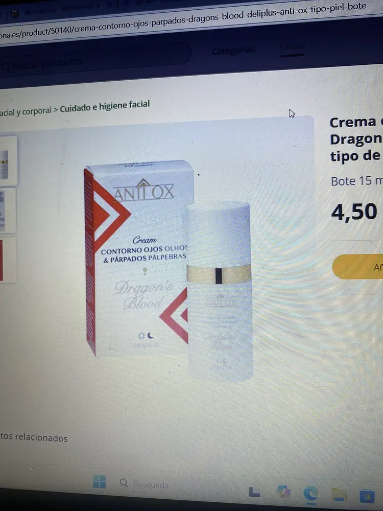 Deliplus crema contorno de ojos y párpados Dragons blood