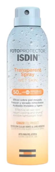 ISDIN Fotoprotector Transparent Spray Wet Skin SPF 50