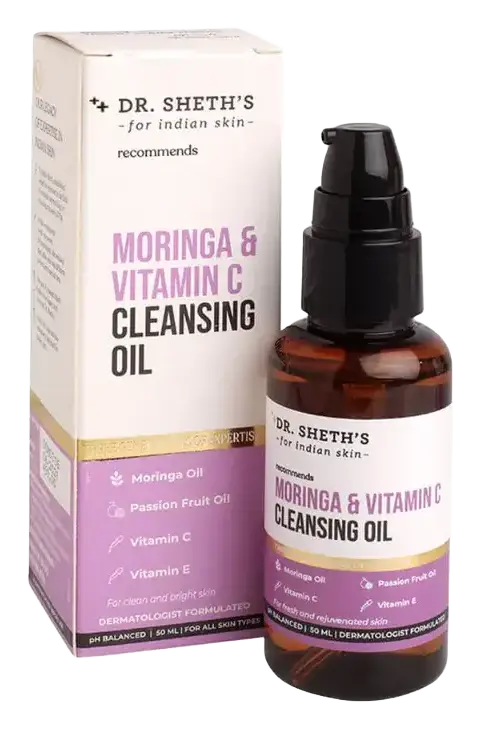 Dr. Sheth's Moringa And Vitamin C Cleansing Oil