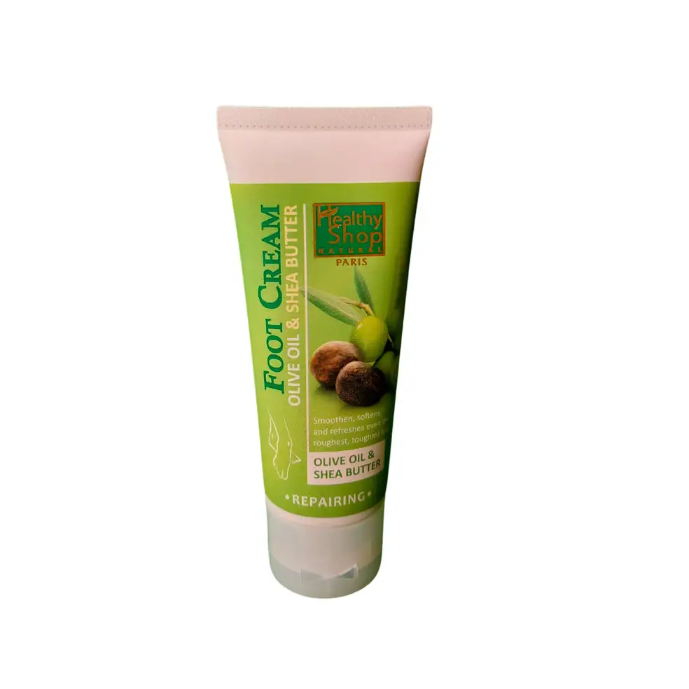 Healthy Shop Natural Foot Cream Olive Oil & Shea Butter
