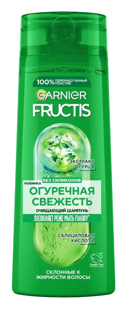 Garnier Fructis Cucumber Freshness Shampoo Russia