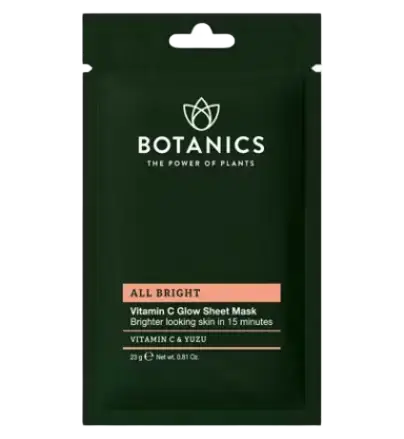Botanics All Bright Vitamin C Glow Sheet Mask