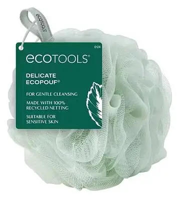 EcoTools Delicate Ecopouf Loofah Green Fig